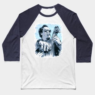 Charles Mingus - An illustration by Paul Cemmick Baseball T-Shirt